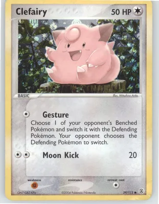 Clefairy reverse holo