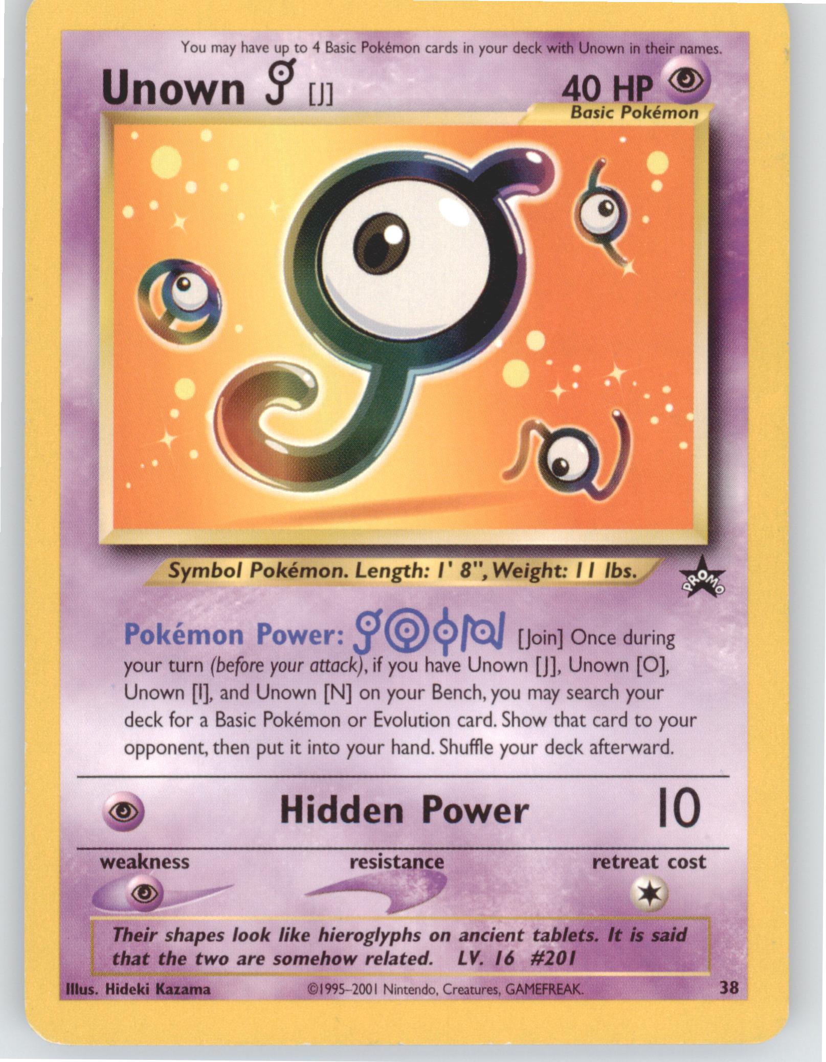 Unown [J] (nummer 38)