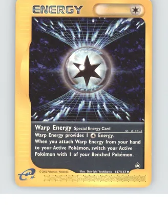 Warp Energy-spezialenergikort (nummer 147/147)